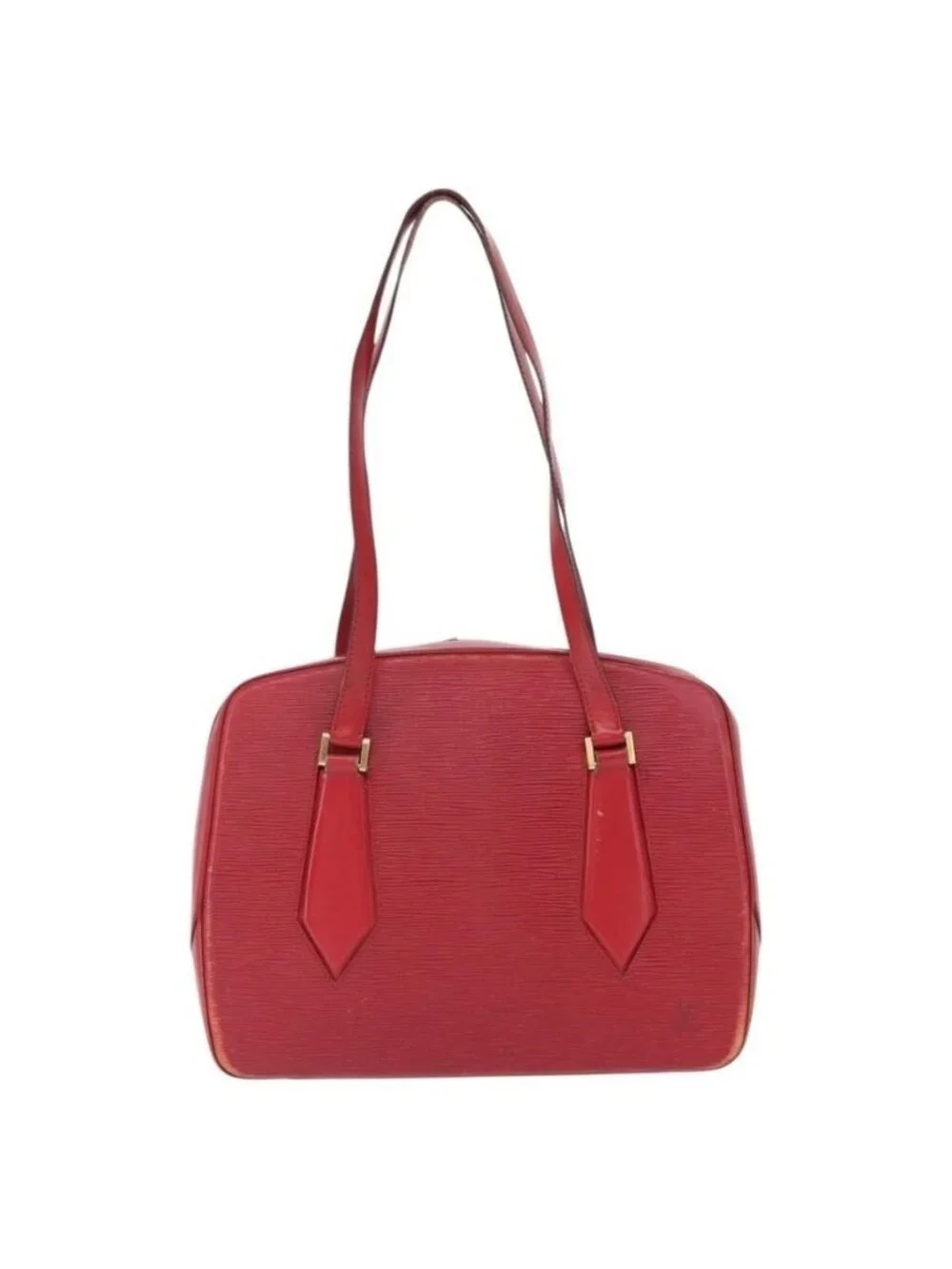 Authentic LOUIS VUITTON Epi Vortail Shoulder Bag Red M52437 LV - Picture 7 of 16